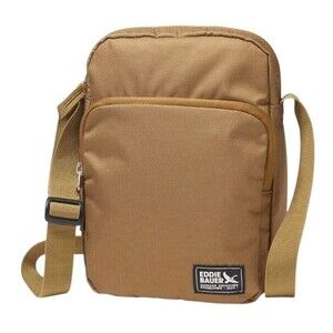 Eddie Bauer Jasper Crossbody Bag Antique Bronze Zip Lightweight Adjustable NWT
